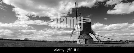 Stevington Windmühle; Stevington Dorf; Bedfordshire County; England; UK Stockfoto