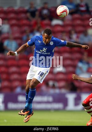 LIAM MOORE LEICESTER CITY FC LEICESTER CITY FC RIVERSIDE STADIUM MIDDLESBROUGH ENGLAND 3. August 2013 Stockfoto