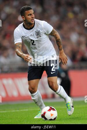 KYLE WALKER ENGLAND WEMBLEY LONDON ENGLAND 14. August 2013 Stockfoto