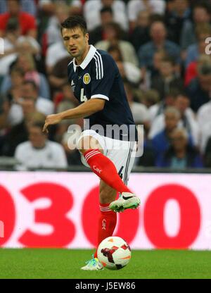 RUSSELL MARTIN Schottland LONDON UK 14. August 2013 Stockfoto