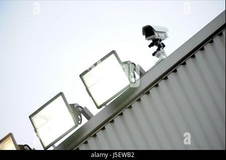 HAWK EYE TORLINIE Technologie SUNDERLAND V FULHAM FC Stadion von leichten SUNDERLAND ENGLAND 17. August 2013 Stockfoto