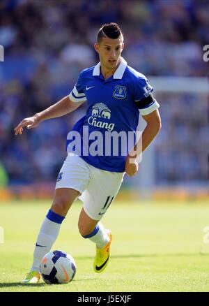 KEVIN MIRALLAS EVERTON FC GOODISON PARK LIVERPOOL ENGLAND 24. August 2013 Stockfoto