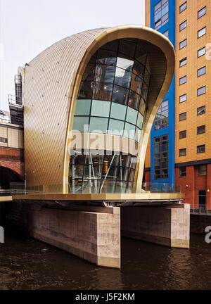 Leeds-Station Südportal Stockfoto