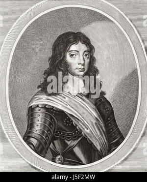 König James II von England, auch bekannt als der Herzog von York, 1633-1701. Stockfoto