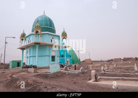 SUDAN, Khartum: Moscheen und einen Friedhof. Stockfoto