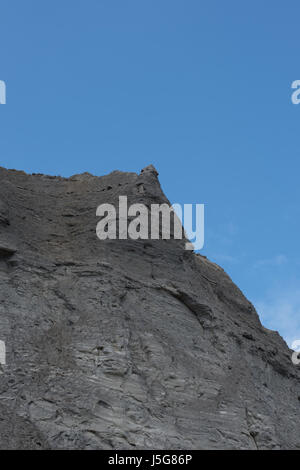 Fossil-angereicherten Klippen, Charmouth Stockfoto