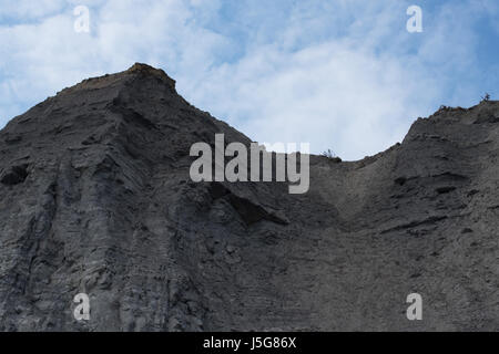 Fossil-angereicherten Klippen, Charmouth Stockfoto