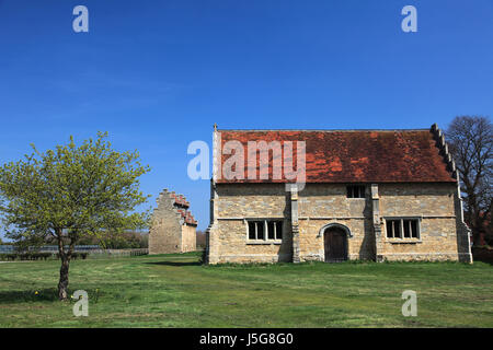 Die Willington Taubenschlag und Stallungen eine Historic 16. Jahrhundert Gebäude, Willington Dorf, Bedfordshire, England, UK Stockfoto