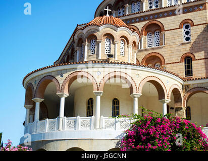 St. Nectarios Kloster Aegina Griechenland Stockfoto