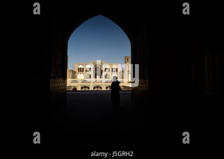 Agha Bozorg Moschee, Kashan, Iran, Naher Osten Stockfoto