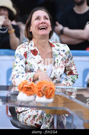 New York, USA. 17. Mai 2017. Laurie Metcalf unterwegs für Promi-Schnappschüsse, 17. Mai 2017. New York, NY 17. Mai 2017. Bildnachweis: Everett Collection Inc/Alamy Live-Nachrichten Stockfoto
