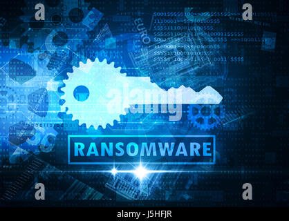 Ransomware Stockfoto