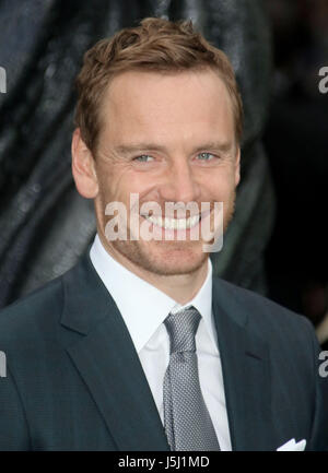 4. Mai 2017 - Michael Fassbender Teilnahme an "Alien: Bund" Welt-Premiere im Odeon Leicester Square in London, England, UK Stockfoto