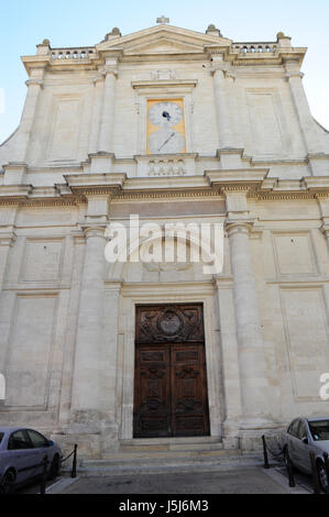 Stiftskirche Notre Dame des Anges, katholische Kirche, L'Isle-Sur-la-Sorgue, Frankreich Stockfoto