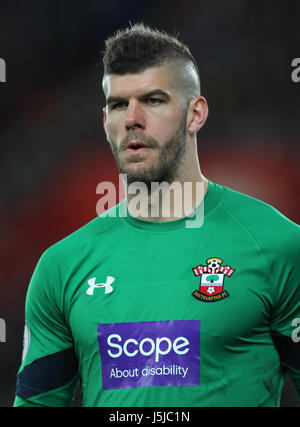 Southampton Torwart Fraser Forster während der Premier League match bei St Mary's, Southampton. Stockfoto