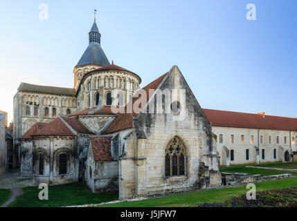 Frankreich, Nievre, La Charité-sur-Loire, Priorat Notre Dame de La Charite sur Loire Stockfoto