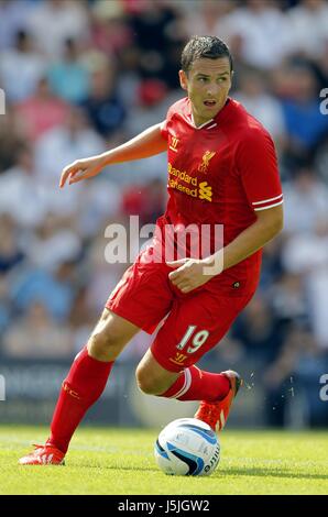 STEWART DOWNING LIVERPOOL FC DEEPDALE PRESTON ENGLAND 13. Juli 2013 Stockfoto