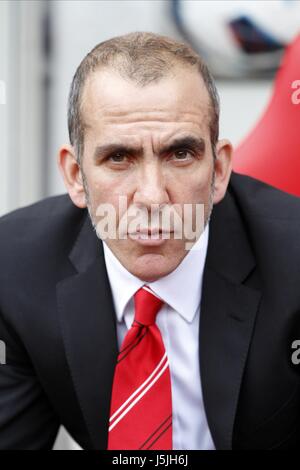 PAOLO DI CANIO SUNDERLAND FC MANAGER Stadion von leichten SUNDERLAND ENGLAND 20. April 2013 Stockfoto