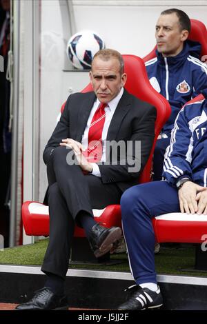 PAOLO DI CANIO SUNDERLAND MANAGER Stadion von leichten SUNDERLAND ENGLAND 12. Mai 2013 Stockfoto