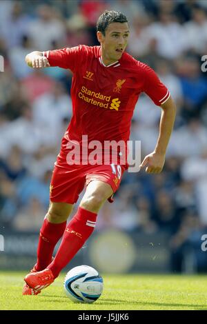 STEWART DOWNING LIVERPOOL FC DEEPDALE PRESTON ENGLAND 13. Juli 2013 Stockfoto