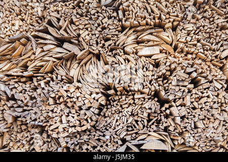 Stapel aus Buchenholz, Deutschland Stockfoto