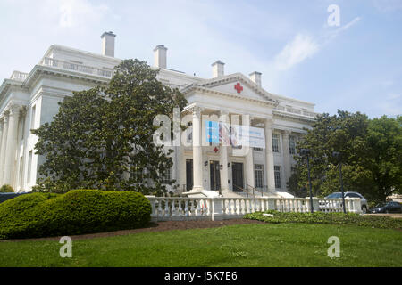 Das amerikanische Rote Kreuz Landeszentrale Washington DC USA Stockfoto