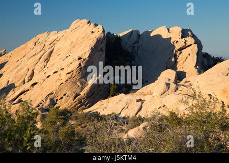 Devils Punchbowl, Devils Punchbowl County Park, Kalifornien Stockfoto