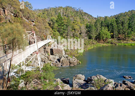 Ersten Becken in Cataract Gorge Stockfoto