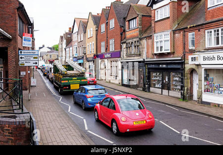 Crowborough East Sussex UK - Staus in Crowborough High Street Stockfoto