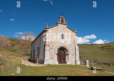 Eremitage in Palencia Bergen, Castilla y Leon, Spanien. Stockfoto