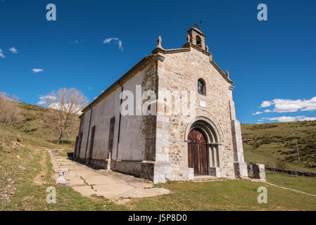 Eremitage in Palencia Bergen, Castilla y Leon, Spanien. Stockfoto