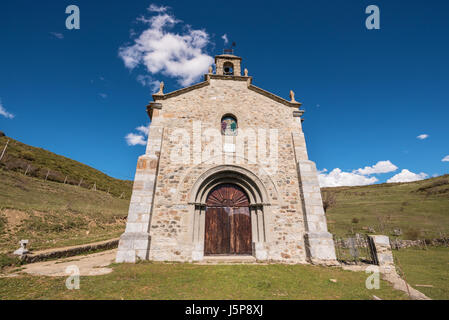 Eremitage in Palencia Bergen, Castilla y Leon, Spanien. Stockfoto