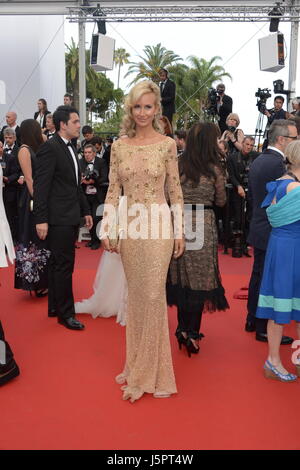 Cannes, Frankreich. 11. Mai 2016. CANNES, Frankreich - Mai 18: Lady Victoria Harvey besucht die "Loveless (Nelyubov)" screening während der 70. jährlichen Cannes Film Festival im Palais des Festivals im 18. Mai 2017 in Cannes, Frankreich. Bildnachweis: Frederick Injimbert/ZUMA Draht/Alamy Live-Nachrichten Stockfoto