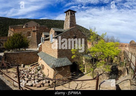 Frankreich, Pyrenäen Orientales, Villefranche de Conflent, gekennzeichnet Les Plus Beaux Villages de France (schönste Dörfer Frankreichs), Fort Liberia Stockfoto