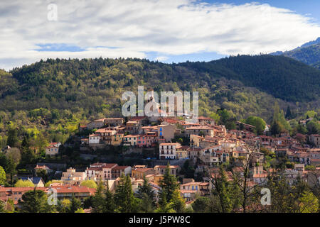 Frankreich, Pyrénées-Orientales (66), Vernet-Les-Bains / / Frankreich, Pyrenäen Orientales Vernet-Les-Bains Stockfoto