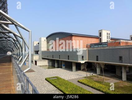 TAINAN, TAIWAN--4. März 2014: eine Ansicht des National Museum of Taiwan History in Tainan Stadt, die im Jahr 2012 abgeschlossen wurde. Stockfoto