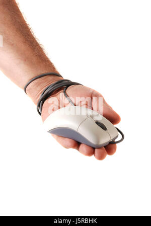 Büro-Programm Hand PC Computer Computer symbolische Business engineering Stockfoto