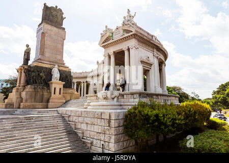 Jose Miguel Gomez Denkmal Havanna Kuba, kubanische Denkmal, kubanische Denkmäler, Havanna Denkmal Denkmäler Havanna, Kuba Stockfoto