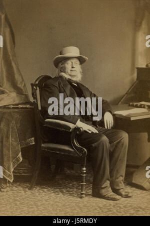 Horace Greeley (1811-1872), amerikanischer Redakteur und Politiker, Portrait, 1870 Stockfoto