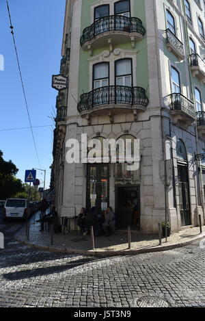 Pasteleria Padaria Sao Roque, Bäckerei im Bairro Alto, Lissabon, Portugal Stockfoto