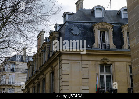 Windows In Paris Stockfoto