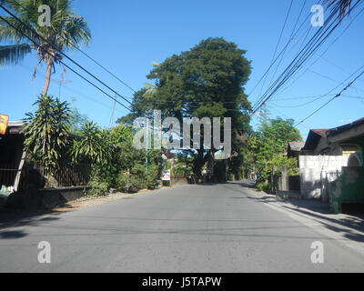 0003 Sampaloc-Tambubong-Caingin, San Rafael Sabang Baliuag Bulacan arteriellen Straße 03 Stockfoto