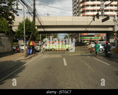 0217 Taft Avenue Ermita Padre Faura Straße 13 Stockfoto