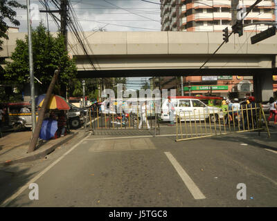 0217 Taft Avenue Ermita Padre Faura Str. 14 Stockfoto