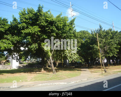 00232 Barangay Industrial Tal komplexe LRT Linie 8 Marcos Brücke Marikina Fluss Stockfoto