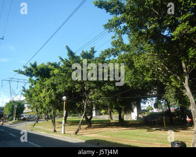 00232 Barangay Industrial Tal komplexe LRT Zeile 17 Marcos Brücke Marikina Fluss Stockfoto