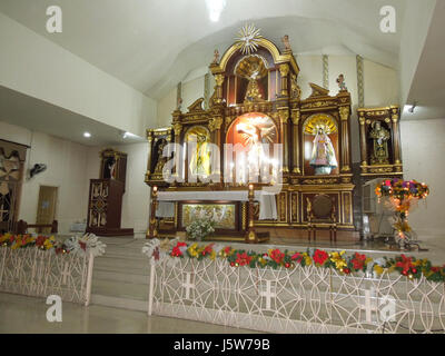 0020 Antonius von Padua Kapelle Banga 1. Plaridel Bulacan Stockfoto