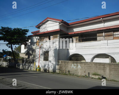 01522 St. Michael der Erzengel Pfarrkirche San Miguel Bulacan 04 Stockfoto