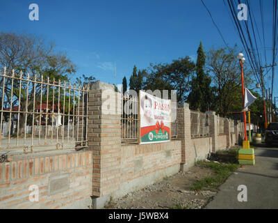 01522 St. Michael der Erzengel Pfarrkirche San Miguel Bulacan 17 Stockfoto