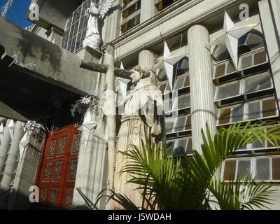 0056 Saint Peter von Alcantara Pfarrkirche Taal, Bocaue, Bulacan 13 Stockfoto